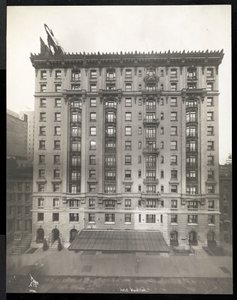 Hotel Woodstock på 127 West 43rd Street, New York, 1911 eller 1912 (sølvgelatineprint) af Byron Company