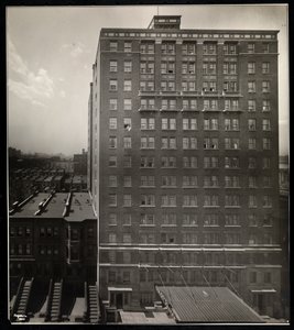 The Hotel Robert Fulton, 228 West 71st Street, New York, 1920 (sølv gelatinetryk) af Byron Company