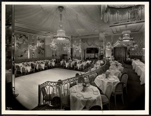 Iridium-værelset på Hotel St. Regis, 1937 (sølvgelatineprint) af Byron Company