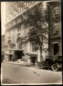 Udsigt over Robert Treat Hotel, Newark, New Jersey, 1916 (sølv gelatinetryk)