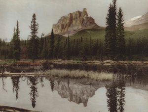 Castle Mountain (farvefoto)