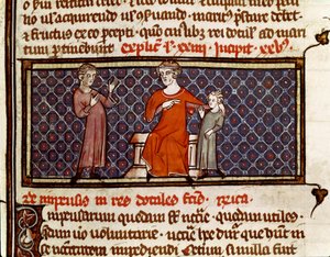 Adoption af et barn (miniature af Byzantine