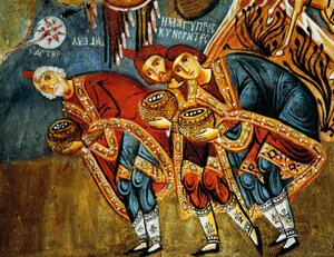 Tilbedelse af Magi (12. århundrede), Karanlik Kilise (Dark Church) (12.-13. århundrede), Goreme (Unescos verdensarvsliste af Byzantine