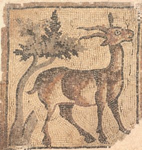Ram nær et træ, 400-tal af Byzantine