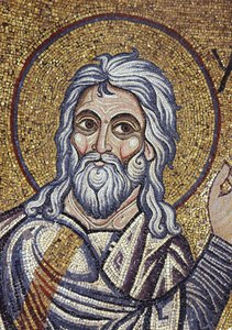 Profeten Esajas Detalje af indvendige mosaikker i St. Marks-basilikaen, 1100-tallet