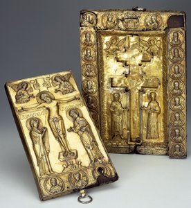 Relikvieskrin af det sande kors, slutningen af det 11.-begyndelsen af det 12. århundrede af Byzantine Byzantine