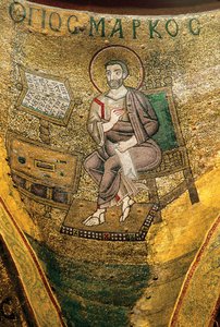 Sankt Markus evangelisten af Byzantine Byzantine
