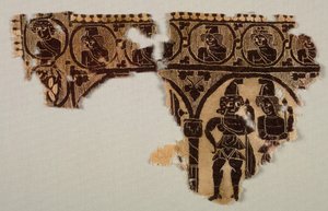 Halsdekoration af en tunika, 400