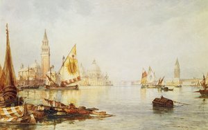 Udsigt over Venedig af C.B. Hardy