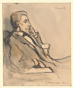 Portræt af Cornelis van Rooyen af C.F. Hansen