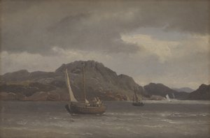 Skærgården ved Marstrand. Sverige af C.F. Sørensen