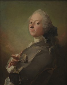 Portræt af kgl. hofapoteker Johann Gottfried Becker
