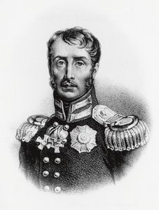 Portræt af Frederik Vilhelm III (1770-1840), konge af Preussen fra 1797, gravering af J.B. and Brown J. Rowbotham