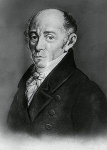 Portræt af Muzio Clementi (1752-1832), italiensk komponist og pianist, gravering af J.B. and Brown J. Rowbotham
