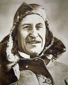 Portræt af Orville Wright (s/h-foto) af J.B. and Brown J. Rowbotham