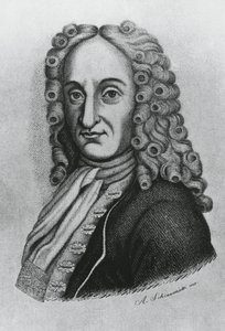 Portræt af Pietro Antonio Michelotti (1673-1740), italiensk læge og iatromatematiker, gravering af Schiavonetti af J.B. and Brown J. Rowbotham
