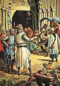 Et skuespil af konger: Skotternes hammer - Edward I af C.L. Doughty
