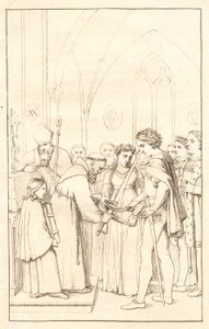 Axel og Valborg. 3. akt. af Christoffer Wilhelm Eckersberg