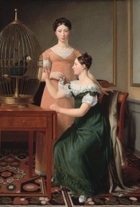 Mendel Levin Nathansons ældre døtre, Bella og Hanna