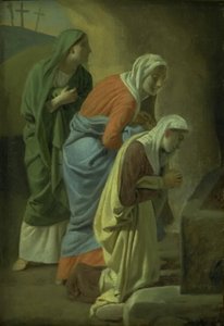 De tre Marie ved Kristi grav. Undersøgelse af Christoffer Wilhelm Eckersberg