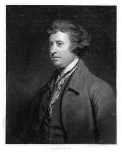 Edmund Burke, anglo-irsk statsmand, forfatter, taler, politisk teoretiker og filosof, 1834.