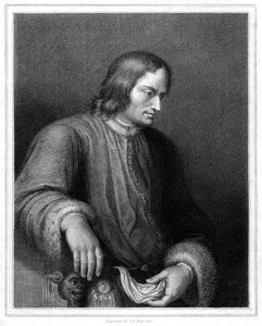 Lorenzo de Medici, italiensk statsmand og hersker over den florentinske republik, 1833.