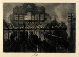 Grand Central Station om aftenen