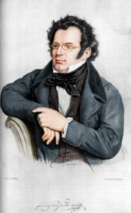 Franz Peter Schubert 1797-1828, østrigsk komponist af C Helfert
