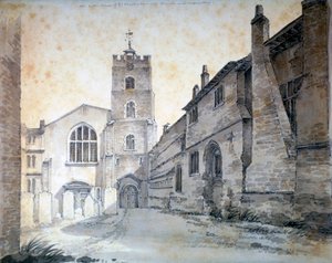 St Bartholomew-the-Great, City of London, 1803 af C John M Whichelo