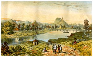 Sandoway, Arakan, Myanmar, 1800-tallet. af C Kegan Paul