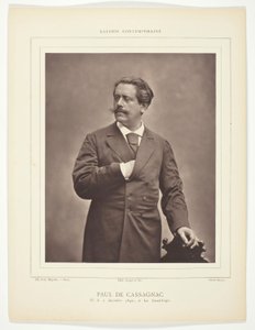 Paul de Cassagnac (fransk forfatter og politisk journalist, 1842-1904) af C. Klary