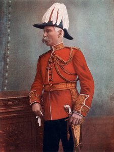 Generalmajor GH Marshall, kommanderende Royal Artillery, South Africa Field Force, 1902. af C Knight
