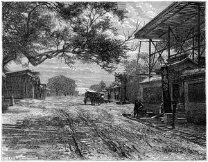 Den franske legation, Peking, Kina, slutningen af det 19. århundrede