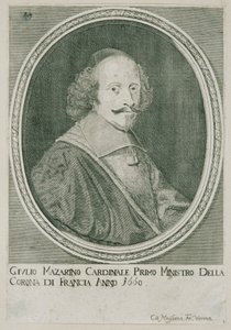Kardinal Jules Mazarin af C. Mejssens