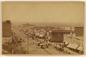 [West Side Main St., Salt Lake City Utah] af C. R. Savage