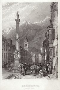 Vigtigste gade i Innsbruck