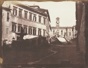 Udsigt over Capitol-trappen, Rom