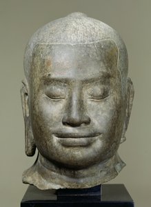 Leder af kong Jayavarman VII (r.1181-c.1220) (bronze)