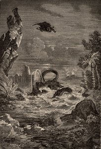 Jorden i dinosaurernes tid af Camille Flammarion