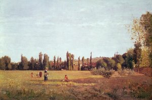 La Varenne de St. Hilaire, 1863 af Camille Jacob Pissarro