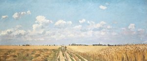 Sommer, 1872 af Camille Jacob Pissarro