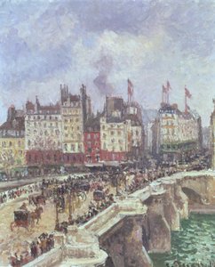 Pont Neuf, 1901 af Camille Jacob Pissarro
