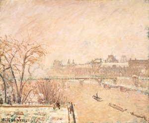 Seinen fra Pont-Neuf af Camille Jacob Pissarro