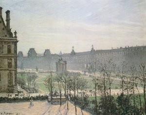 Tuilerierne, 1899 af Camille Jacob Pissarro