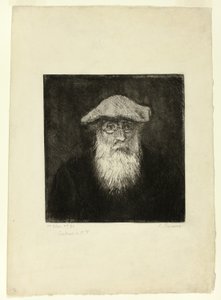 Camille Pissarro, et selvportræt af Camille Pissarro