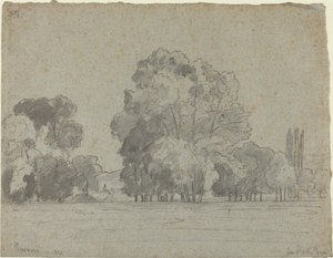 Trælund af Camille Pissarro