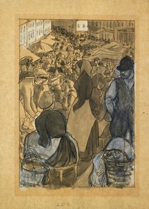 Markedsscene, c1880