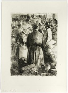 Marked i Pointoise af Camille Pissarro