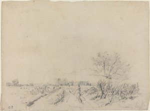 Montmorency Road af Camille Pissarro