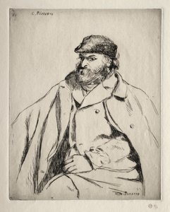 Paul Cézanne af Camille Pissarro